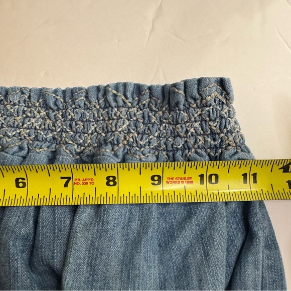 Mudd Light Blue Strapless Jumpsuit - Picture 13 of 14